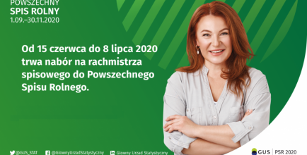 Plakat Urzędu Statystycznego